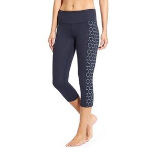 NWT XXS Athleta Leggings Blue Athletic Workout Pants New